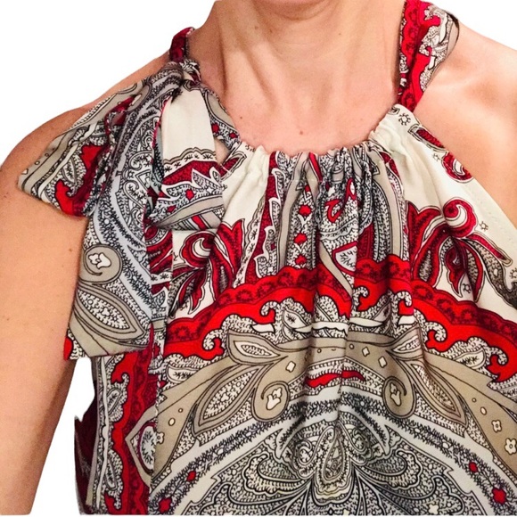 'Scarf' Halter Blouse - Picture 2 of 2